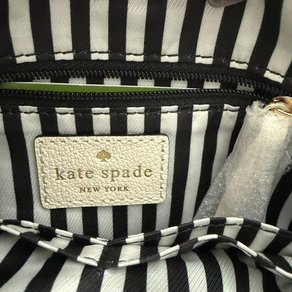 NWT‎ Kate Spade Juliana Hampton Road Crossbody Navy Pebbled Leather Purse Bag